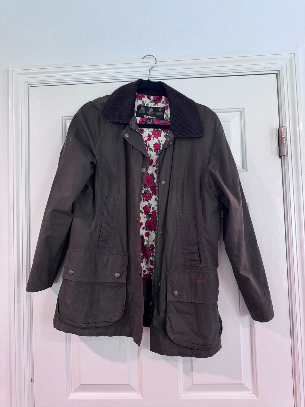 Barbour Women’s Waxed Barn Coat